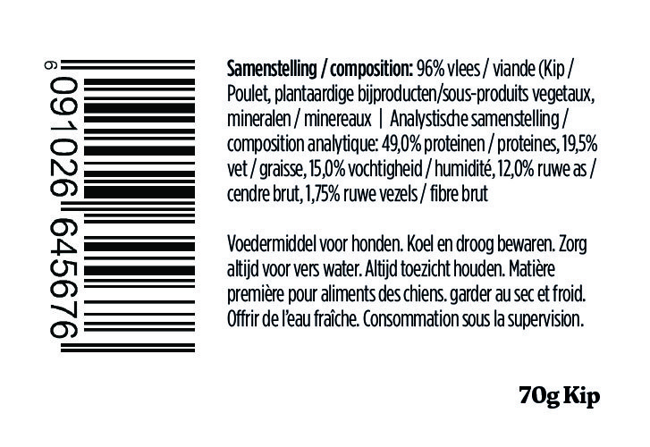 YDOLO trainers poulet 70g