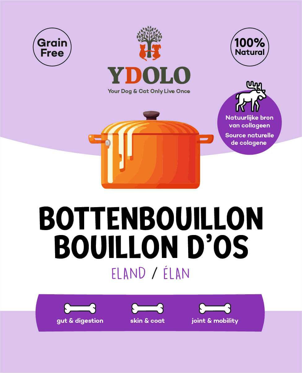 YDOLO bottenbouillon Wilde Eland 230ml