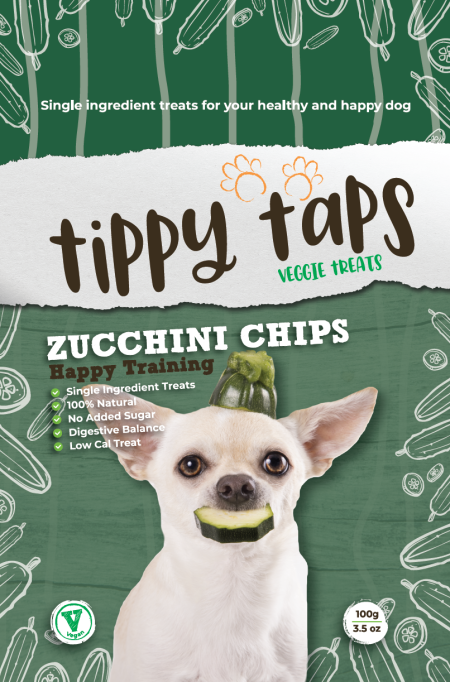 courgette sanck hond groenten Tippy taps YDOLO hondenvoer