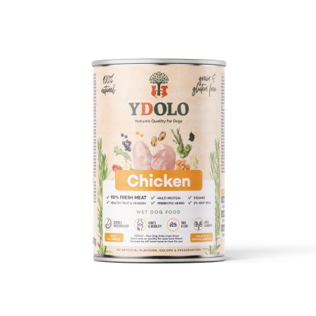 YDOLO Wet Food Chicken kip natvoer graanvrij hypoallergeen
